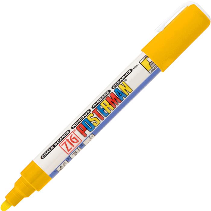 Marker ZIG Posterman 2mm gul