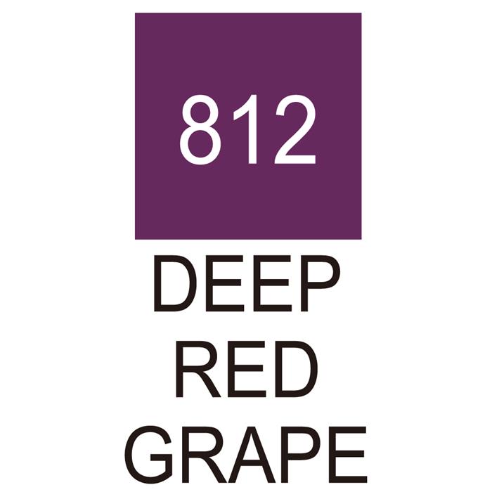 Zig Clean Color Pensel Pen 812 Deep Red Grape