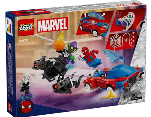 LEGO | 76279 | Marvel | Spider-Mans racerbil og Venom Green Goblin |